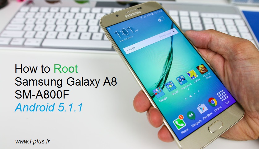 آموزش زوت SM-A800F با اندروید 5.1.1
