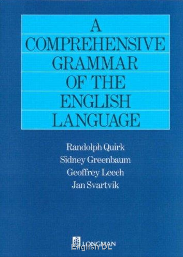دانلودکتاب A Comprehensive Grammar of the English Language