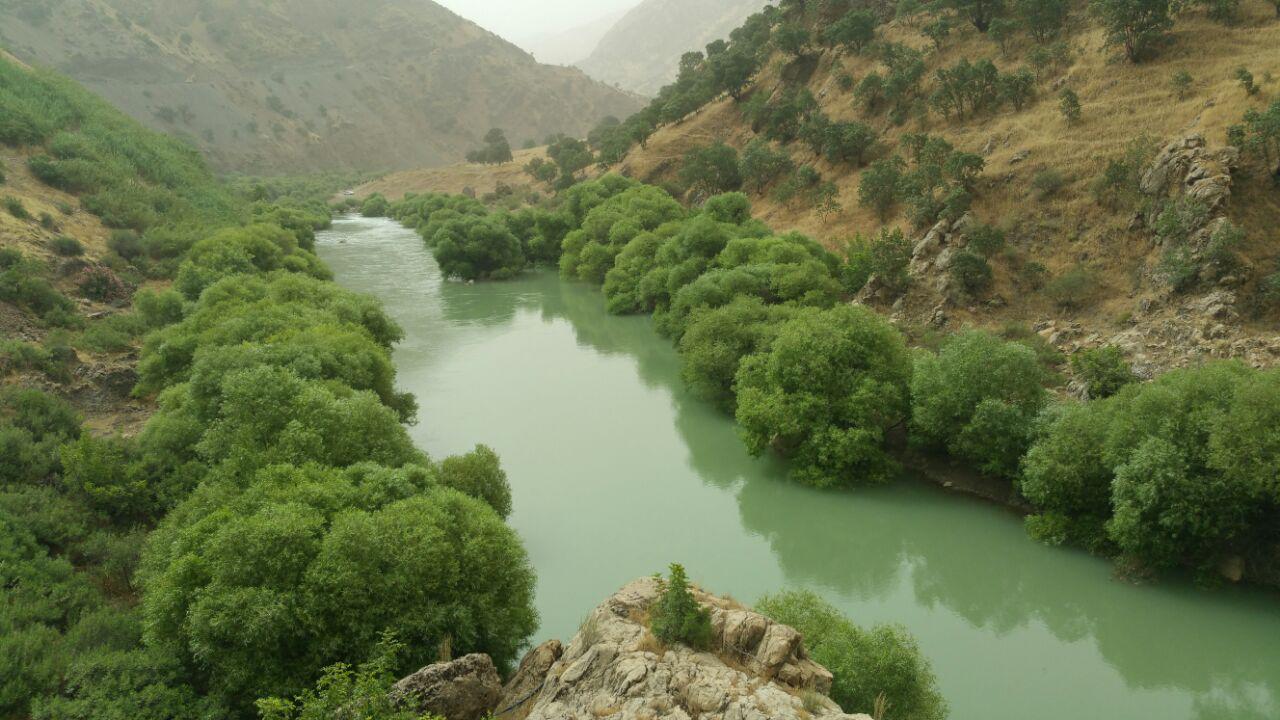رودخانه سیروان پاوه. کرمانشاه