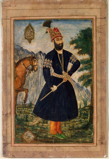 پرتره ی نادرشاه افشار