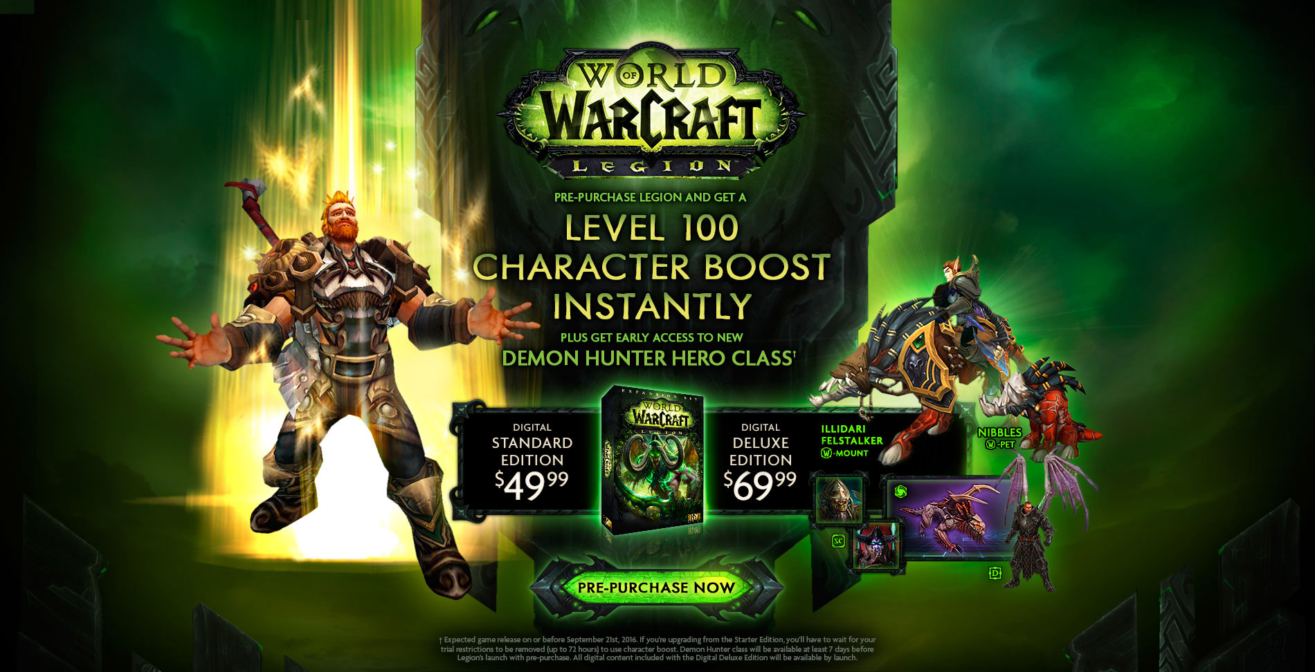 بازی World of Warcraft: Legion 