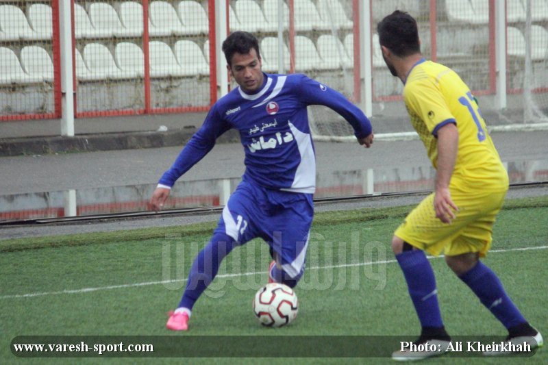 گزارش تصویری بازی داماش گیلان - نفت مسجد سلیمان