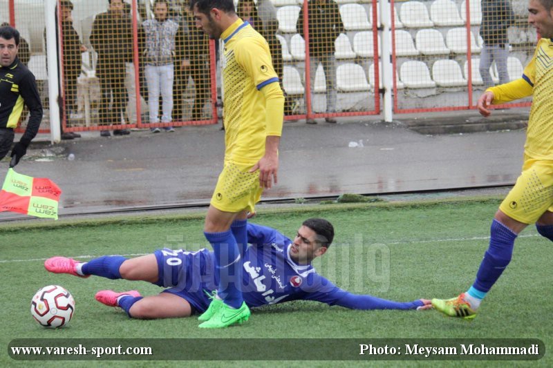 گزارش تصویری بازی داماش گیلان - نفت مسجد سلیمان