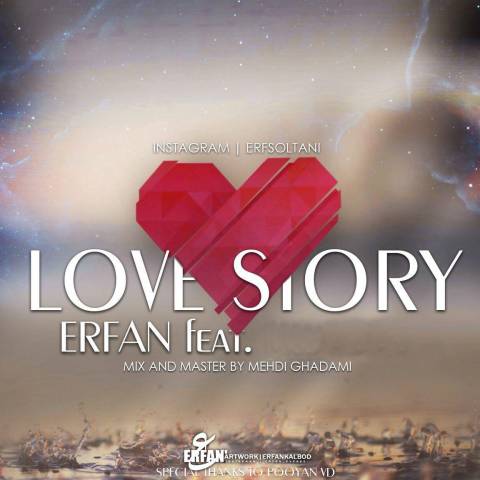 دانلود آهنگ جدید عرفان به نام داستان عشق