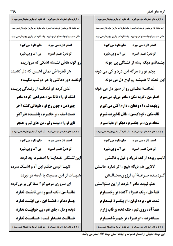 گريه هاي اصغر