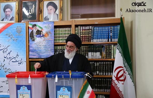 حضور رهبر معظم انقلاب و شخصیت های کشور در انتخابات