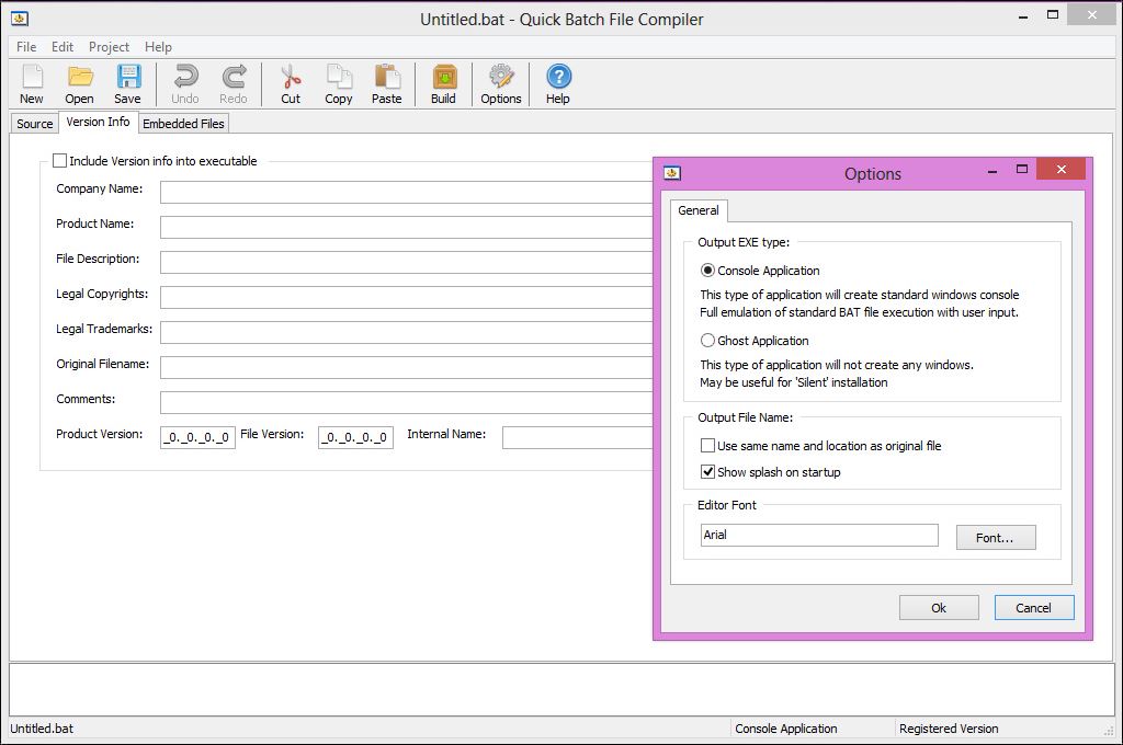 Abyssmedia Quick Batch File Compiler 3.6.1.0