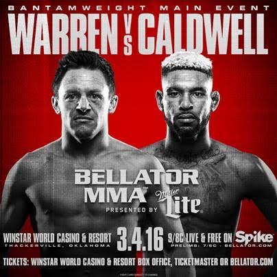 دانلود مسابقات بلاتور 151| Bellator 151: Warren vs. Caldwell