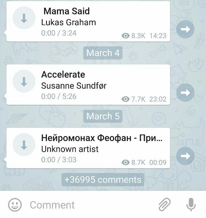 قابلیت کامنت گزاری در کانال های تلگرام