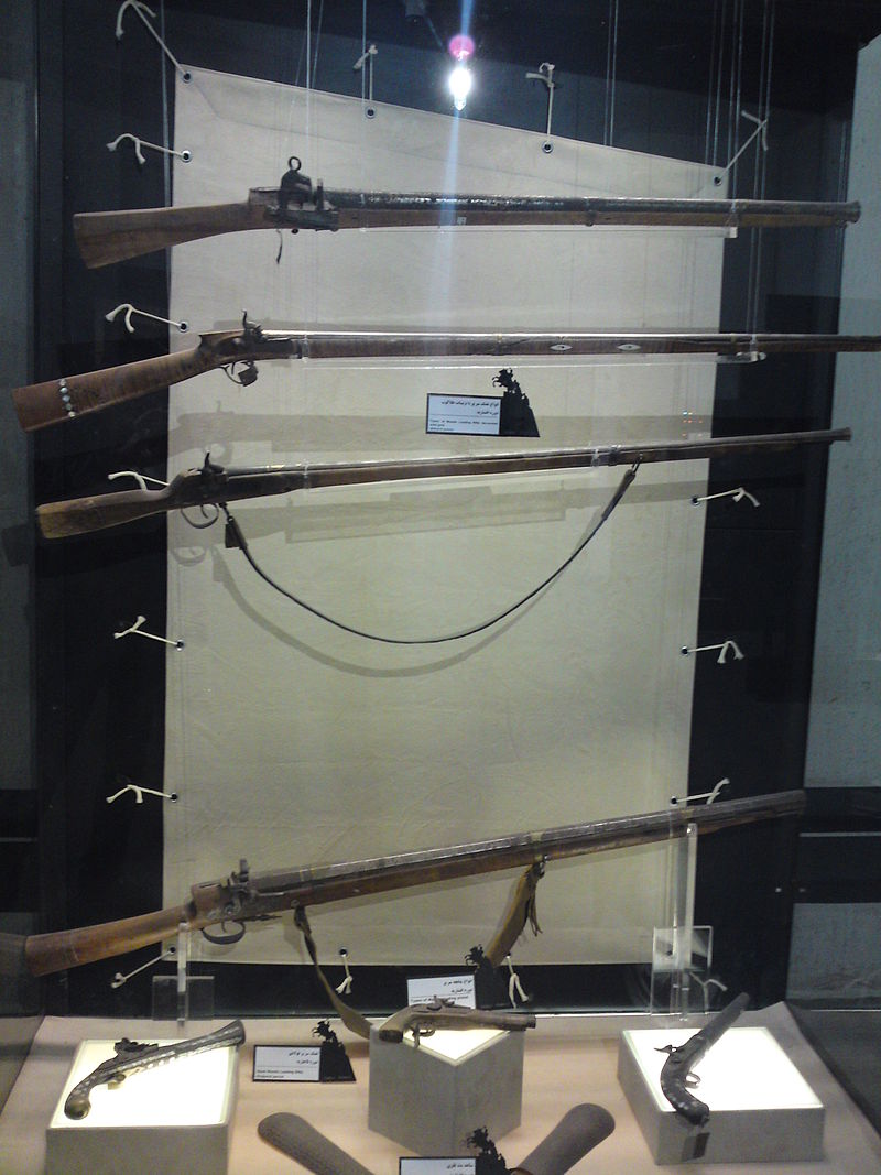 تفنگ‌های دوران افشاریان در موزه آرامگاه نادرشاه افشار