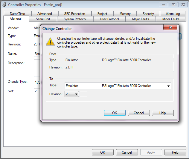 Problem with RSlogix 5000 Emulator Problem with RSlogix 5000 Emulator