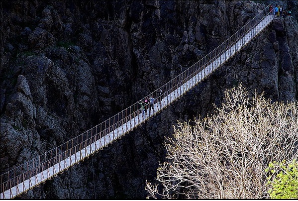 پل معلق پیر تقی - خلخال - استان اردبیل