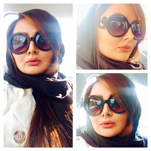 عینک آفتابی زنانه پرادا دسته پیچ