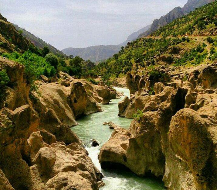 رودخانه خرسان - یاسوج - استان کهگیلویه و بویر احمد