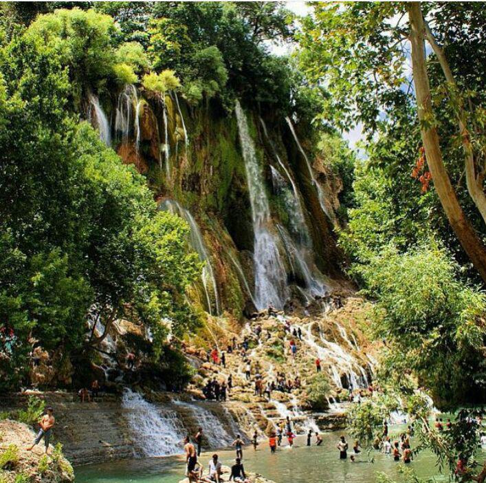 آبشار زیبای بیشه - دورود - استان لرستان