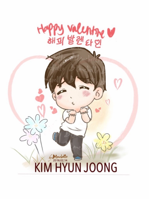 [blancballe Fanart] Kim Hyun Joong - Happy Valentine day [2016.02.14]