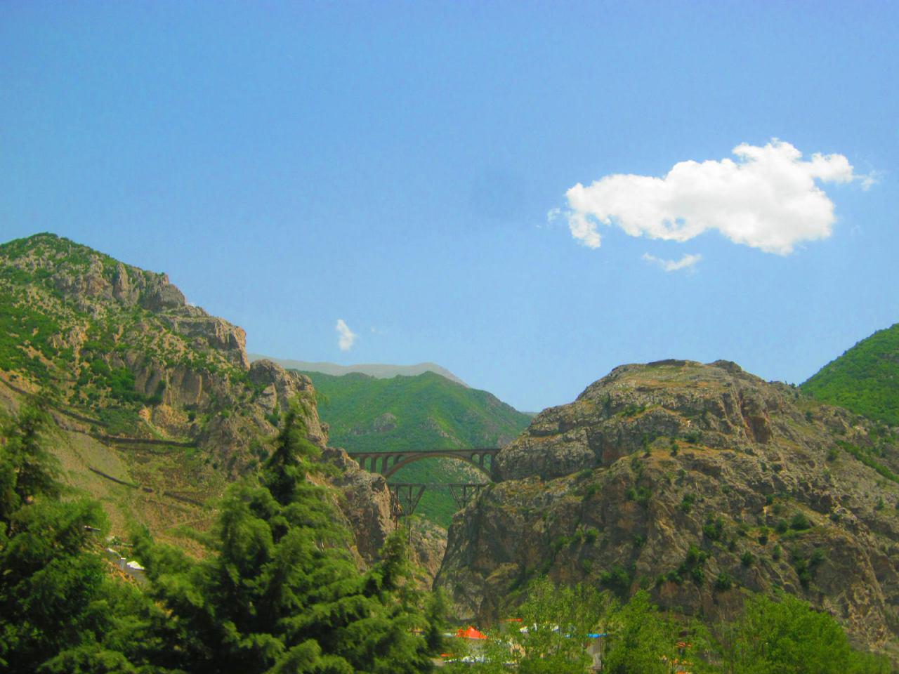 پل راه آهنی ورسک - سواد کوه - استان مازندران