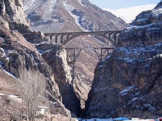 پل راه آهنی ورسک - سواد کوه - استان مازندران