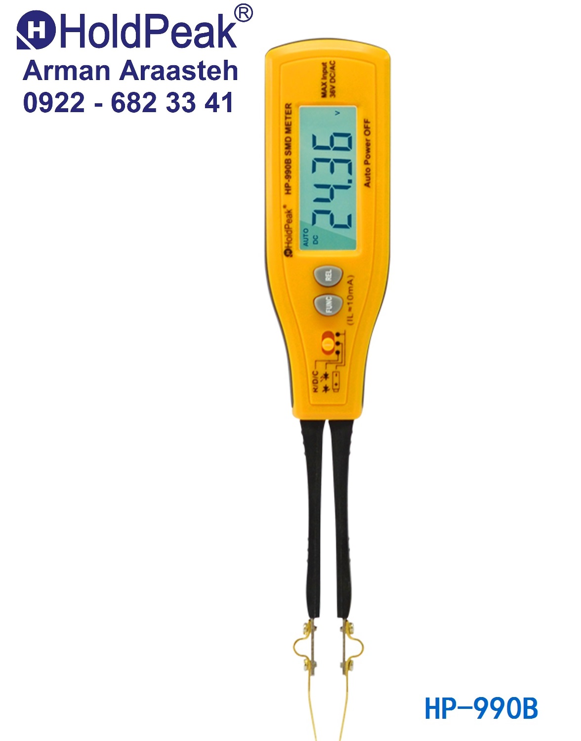 مولتی متر هلدپیک   Other Auto-HP-990B holdpeak نماینده هولدپیک در ایران  (01)