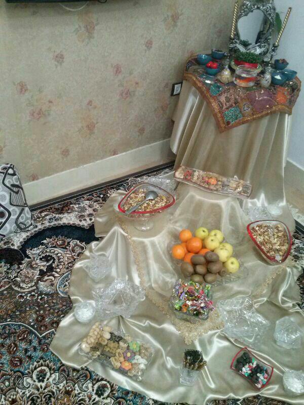 برترین سفره‌های هفت‌سین شهرستان گرمه انتخاب شدند / تصاویر