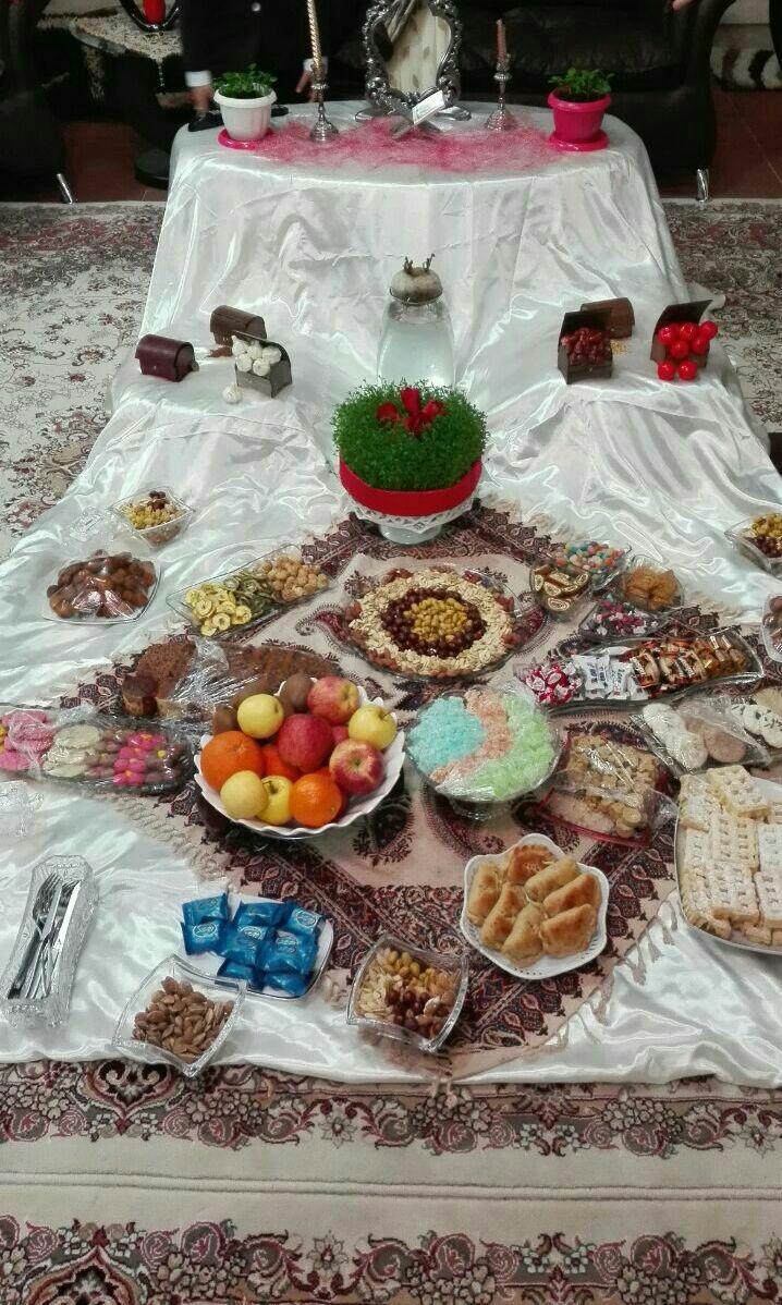 برترین سفره‌های هفت‌سین شهرستان گرمه انتخاب شدند / تصاویر