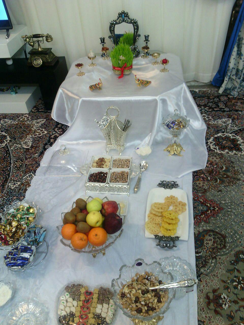 برترین سفره‌های هفت‌سین شهرستان گرمه انتخاب شدند / تصاویر