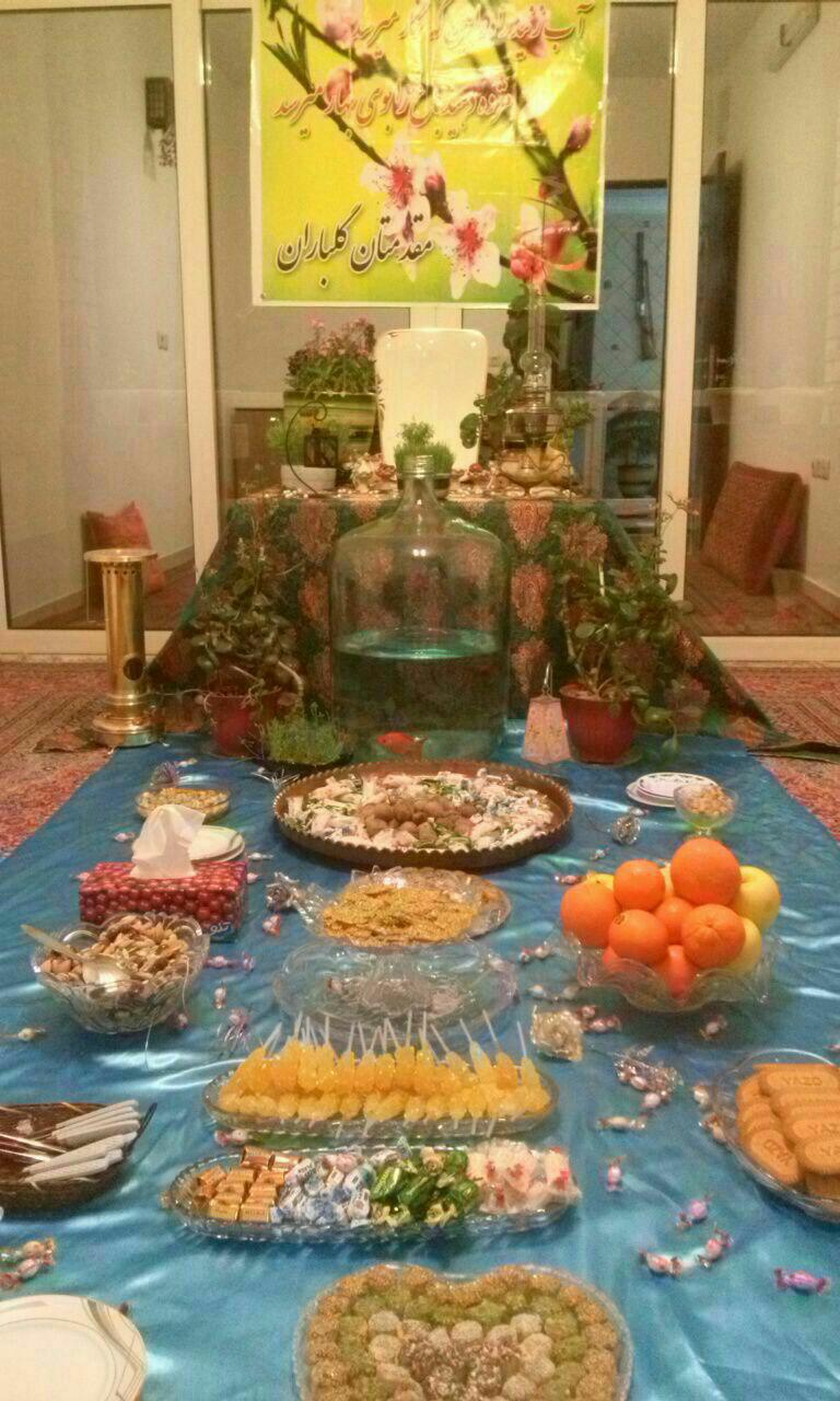 برترین سفره‌های هفت‌سین شهرستان گرمه انتخاب شدند / تصاویر