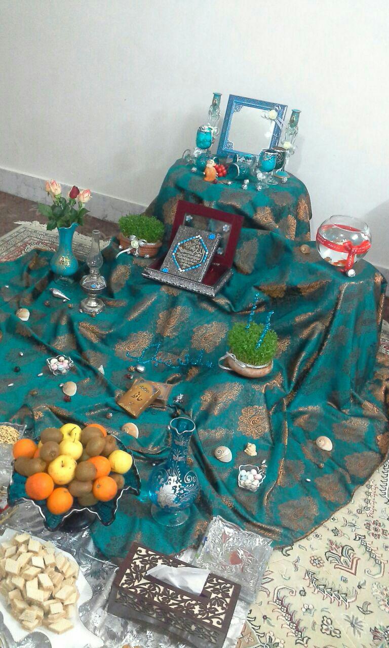 برترین سفره‌های هفت‌سین شهرستان گرمه انتخاب شدند / تصاویر