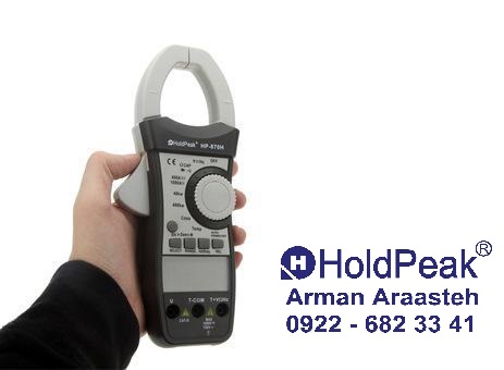 Power Clamp Meter-HP-870H  کلمپ متر توان  ACوDC   تکفاز - مدل HP-870H