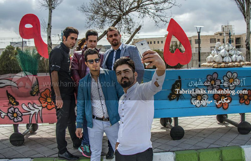 سلفی از تبریز