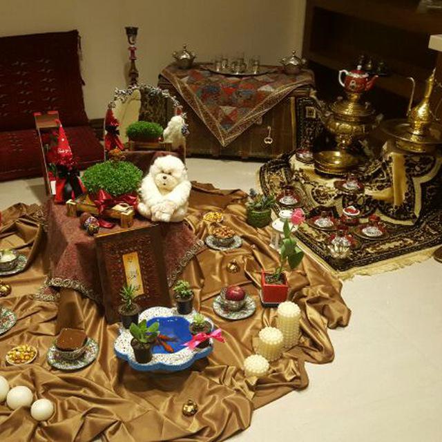 پاسخ به:تزئین سفره هفت سین