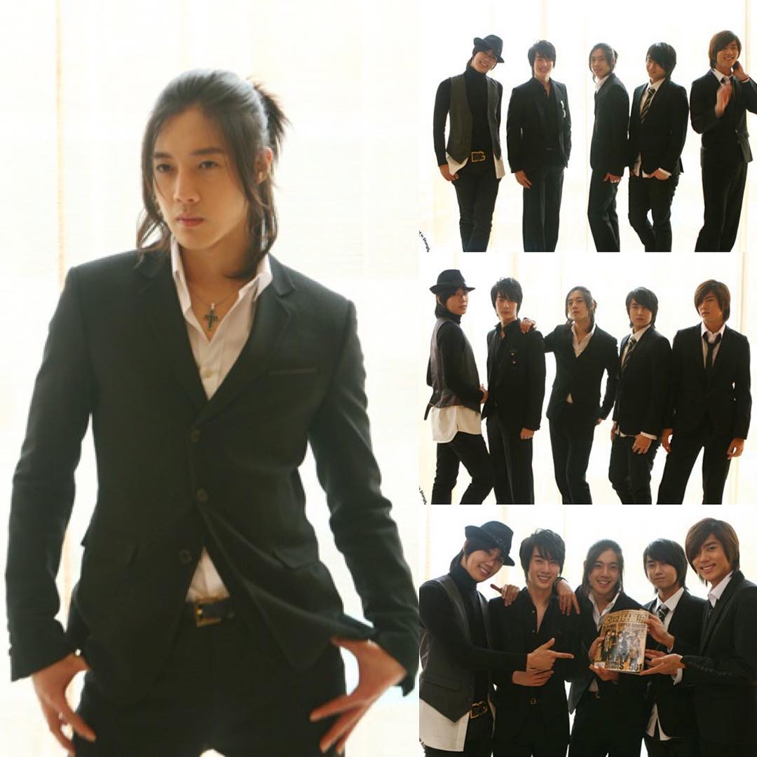 Long Hair and Young Hyun Joong