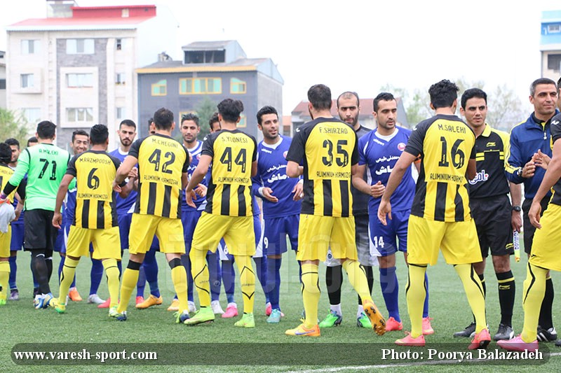 گزارش تصویری بازی داماش گیلان و آلومینیوم هرمزگان