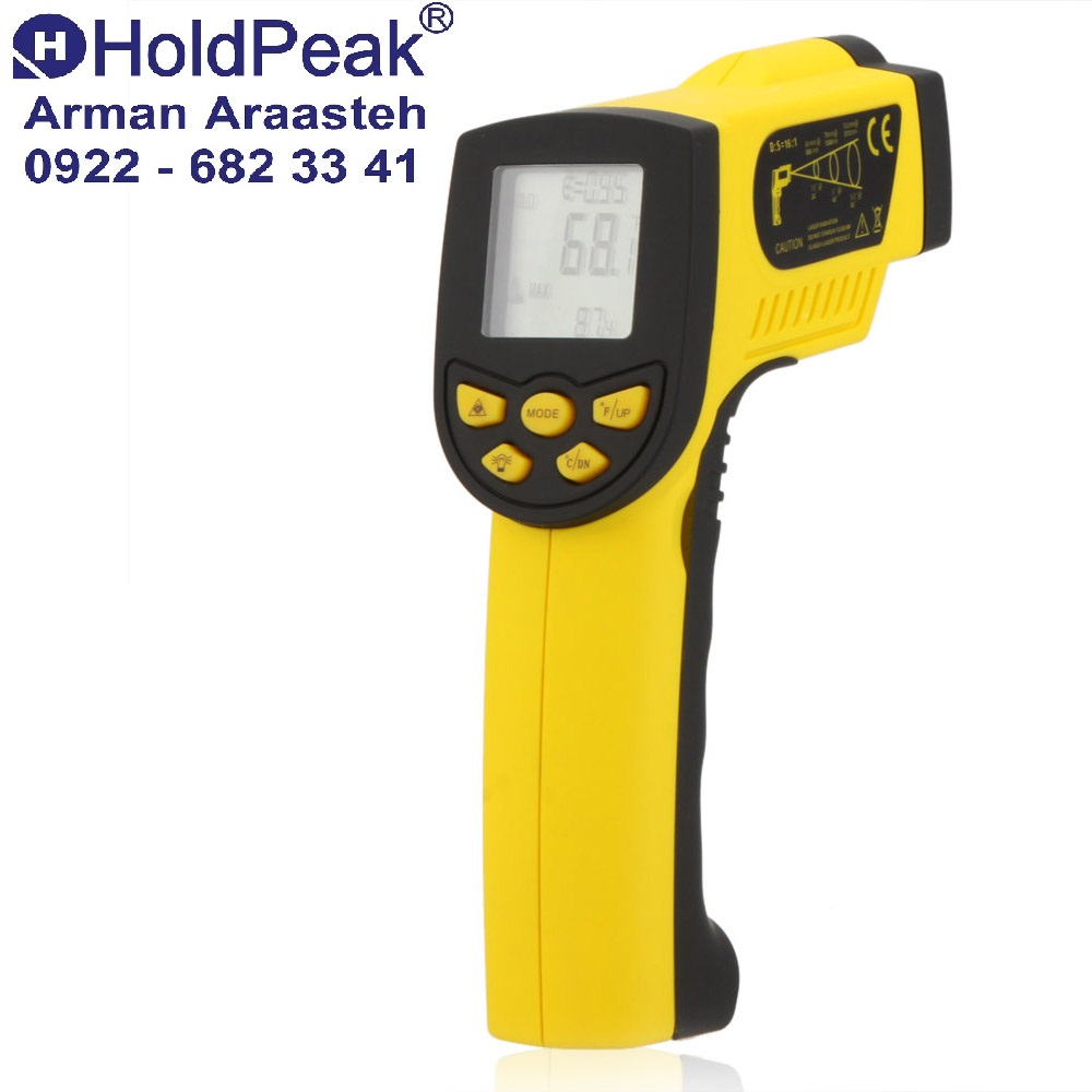 Extech Instruments 42545 High-Temp. Infrared Thermometer Ram Meter, Inc.