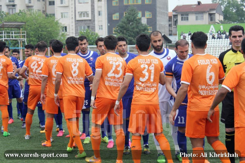 گزارش تصویری داماش گیلان و فولاد یزد