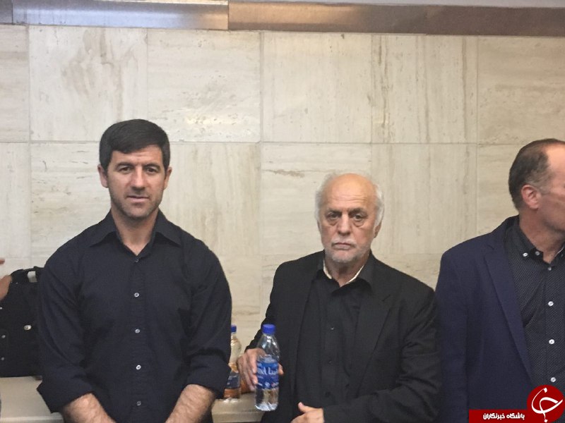 مراسم بزرگداشت مهرداد اولادی در تهران با حضور اهالی فوتبال+عکسها