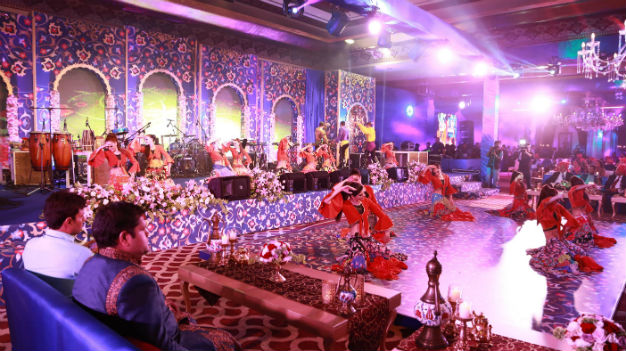 مراسم عروسی هندی باشکوه در آنتالیا
