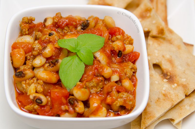 سوپ لوبیا چشم بلبلی