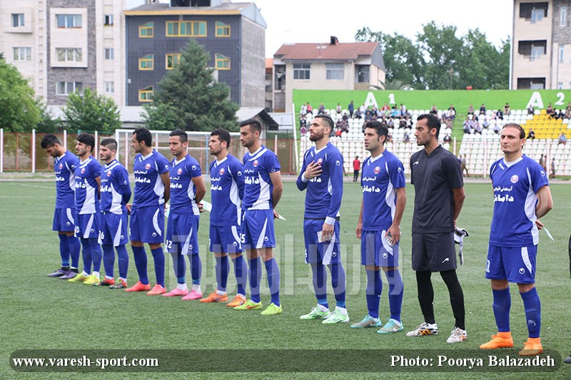 گزارش تصویری بازی داماش گیلان - نفت آبادان