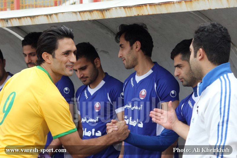 گزارش تصویری بازی داماش گیلان - نفت آبادان