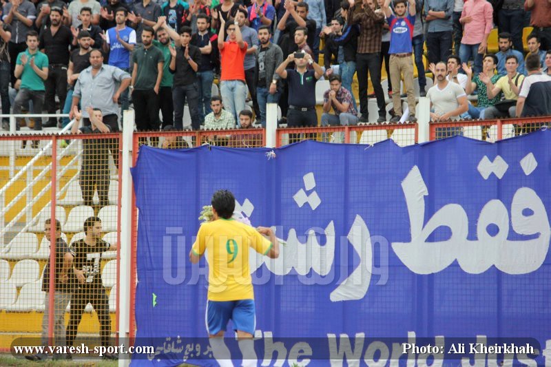 گزارش تصویری بازی داماش گیلان - نفت آبادان