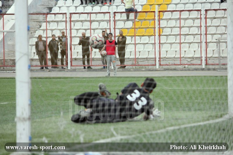 گزارش تصویری بازی داماش گیلان - نفت آبادان