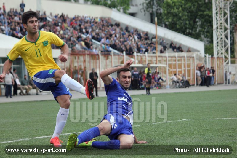 گزارش تصویری بازی داماش گیلان - نفت آبادان