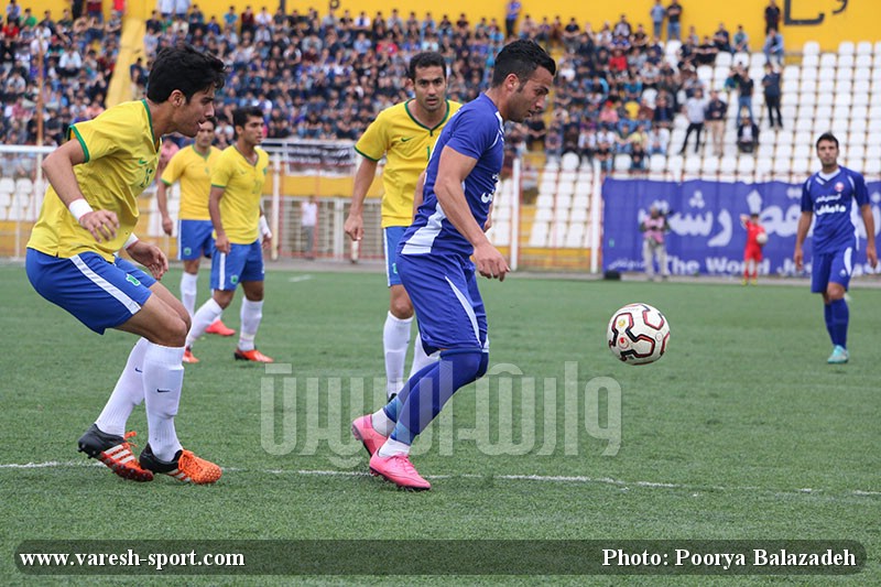 گزارش تصویری بازی داماش گیلان - نفت آبادان