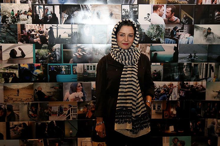 مریلا زارعی در دومین جشن عکاسان سینما 