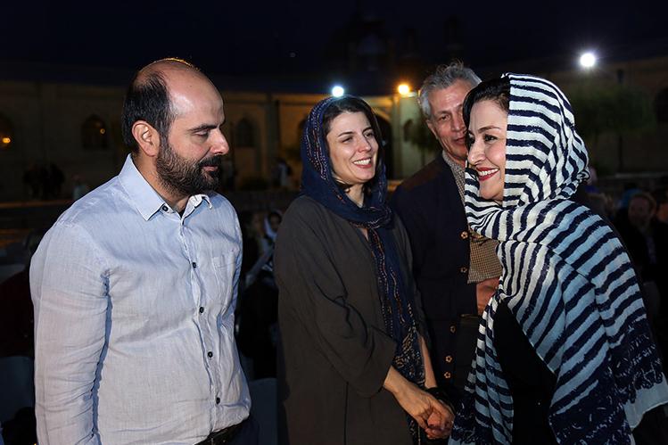 لیلا حاتمی و علی مصفا در دومین جشن عکاسان سینما