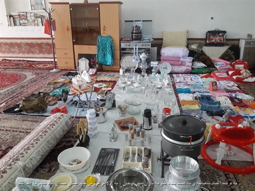 به برکت اعیاد شعبانیه و به همت بنیاد خیریه یاران مهر اوجان ، به 12 نوعروس شهرستان بستان آباد جهیزیه اهدا شد