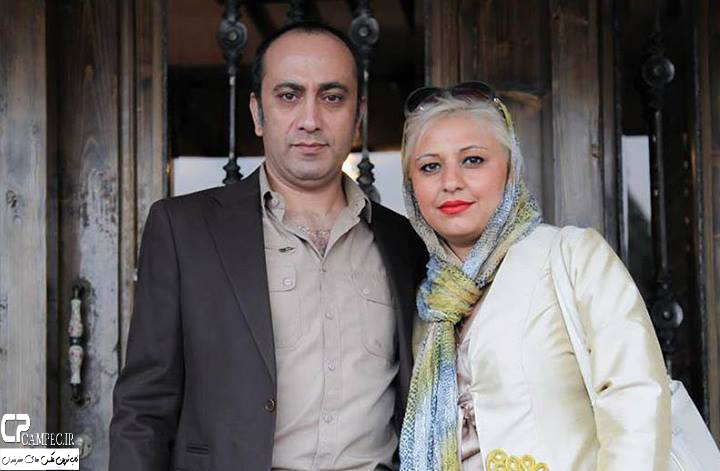عکس شخصی عارف لرستانی با همسرش