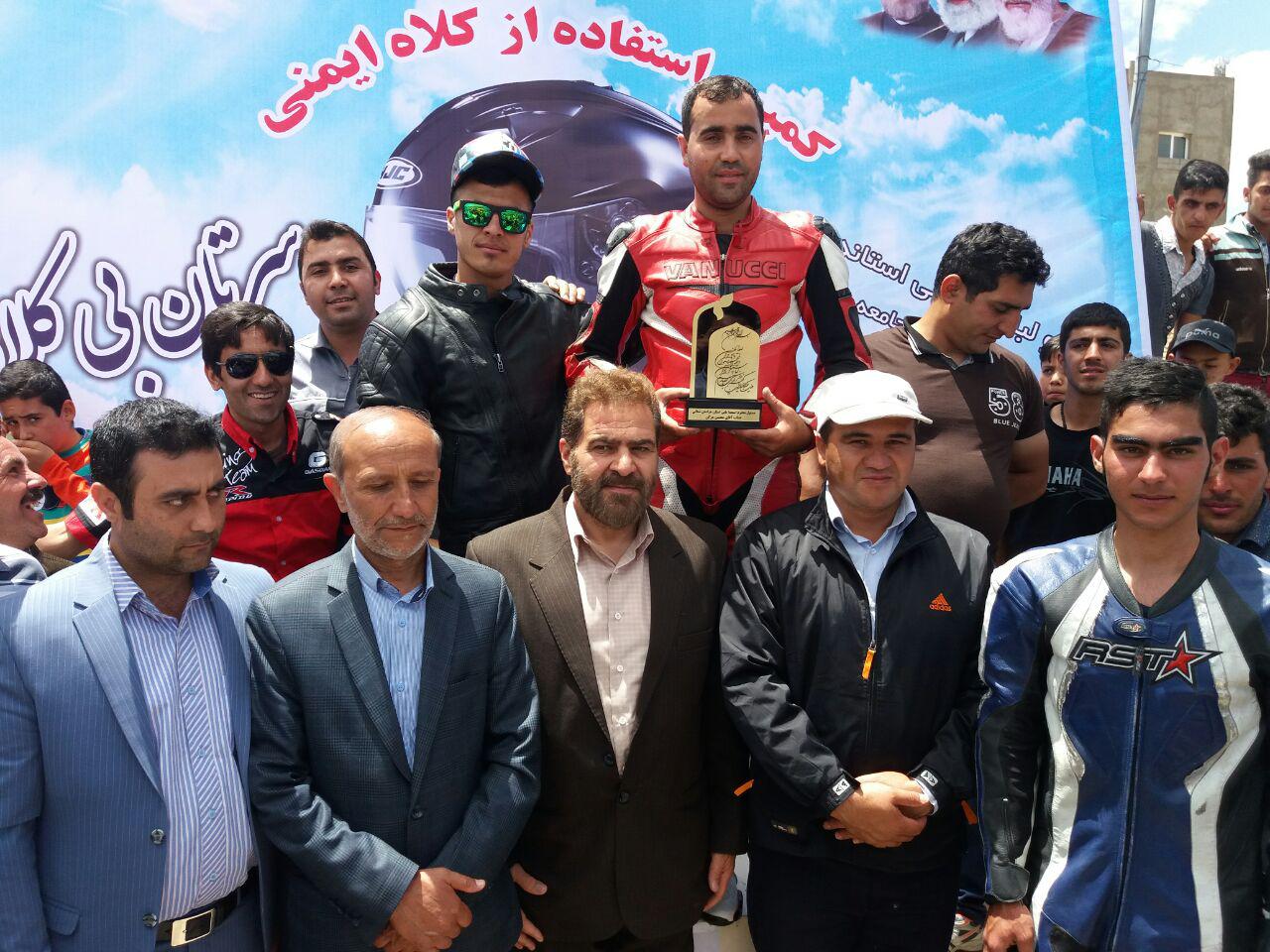 مسابقات موتورسواری گرمه با حضور قهرمانان کشوری برگزار شد + نتایج و تصاویر