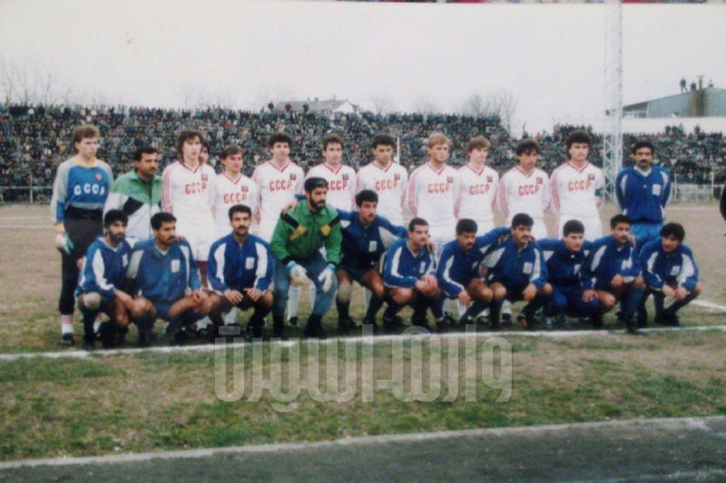منتخب شوروی - استقلال رشت